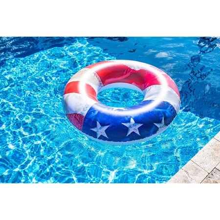 ALEGRE Stars & Stripes 48 in. Jumbo Beach & Pool Tube AL2527208